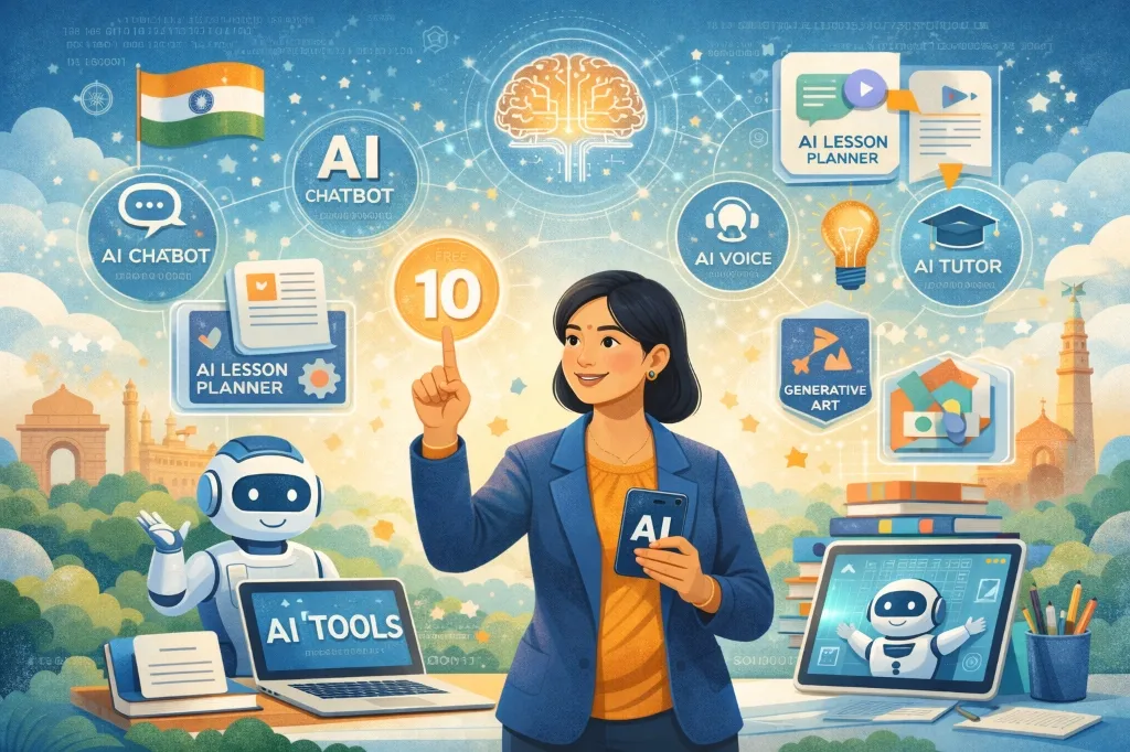Top 10 Free AI Tools for Teachers in India 2026