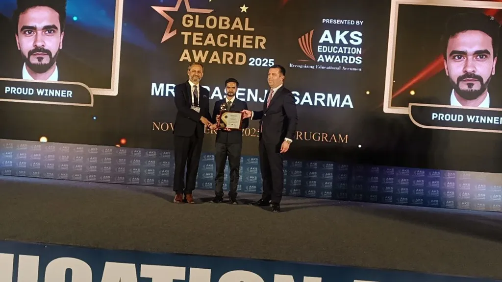 Prasenjit Sarma — Global Teacher Award 2025 — International Recognition