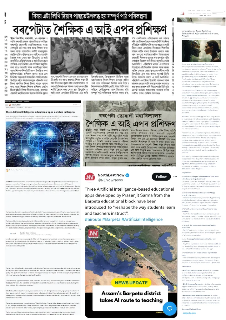 Prasenjit Sarma — Global Teacher Award 2025 Winner, AI Innovator from Assam, India — event and award ceremony photo 7