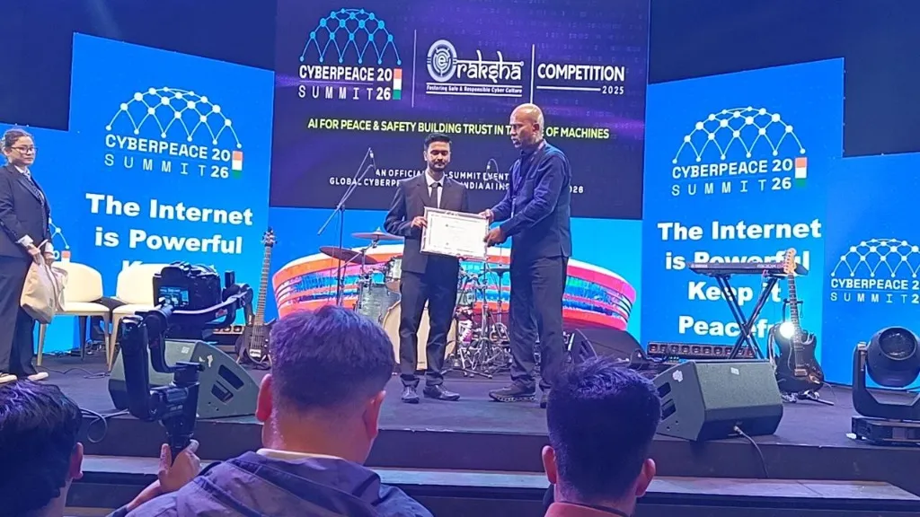 Prasenjit Sarma — NCERT e-Raksha Best Tech Avishkar Award — India AI Impact Summit 2026