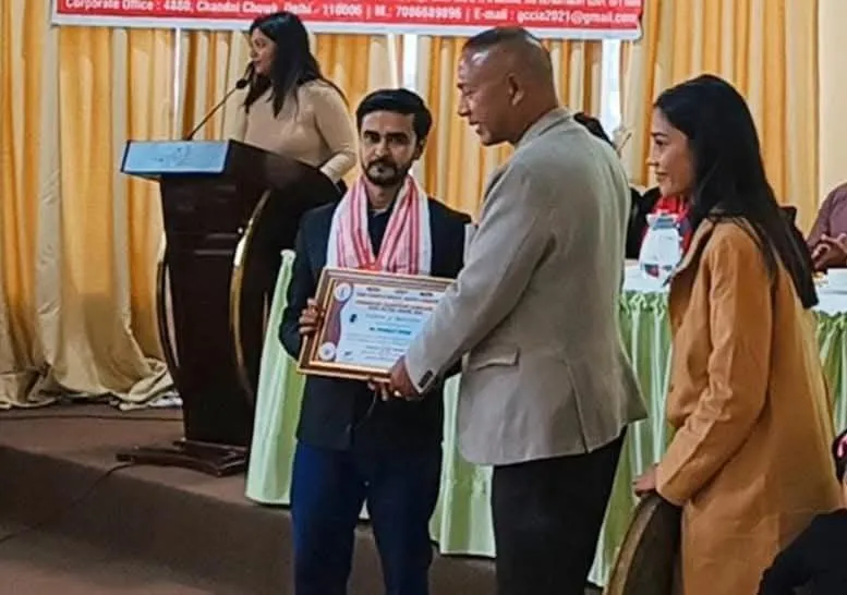 Prasenjit Sarma — Sewa Ratna Award — Integrated Global University